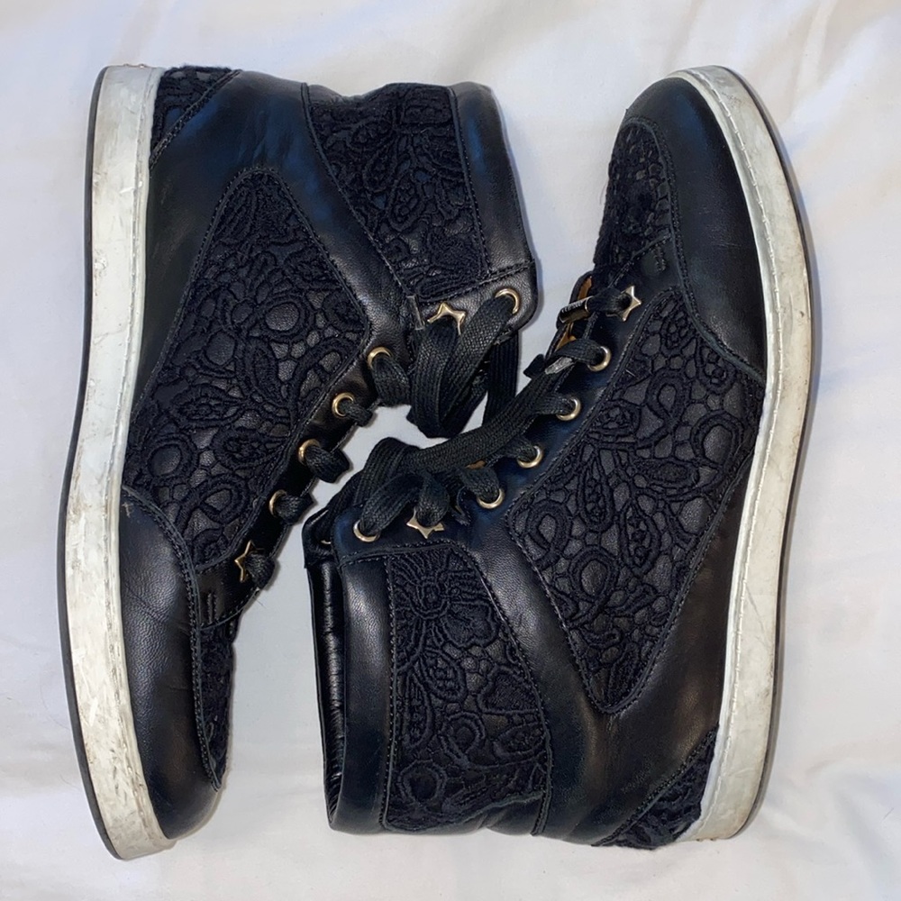 Jimmy Choo fancy high-top sneakers. Women’s EU 40 / US 9.5